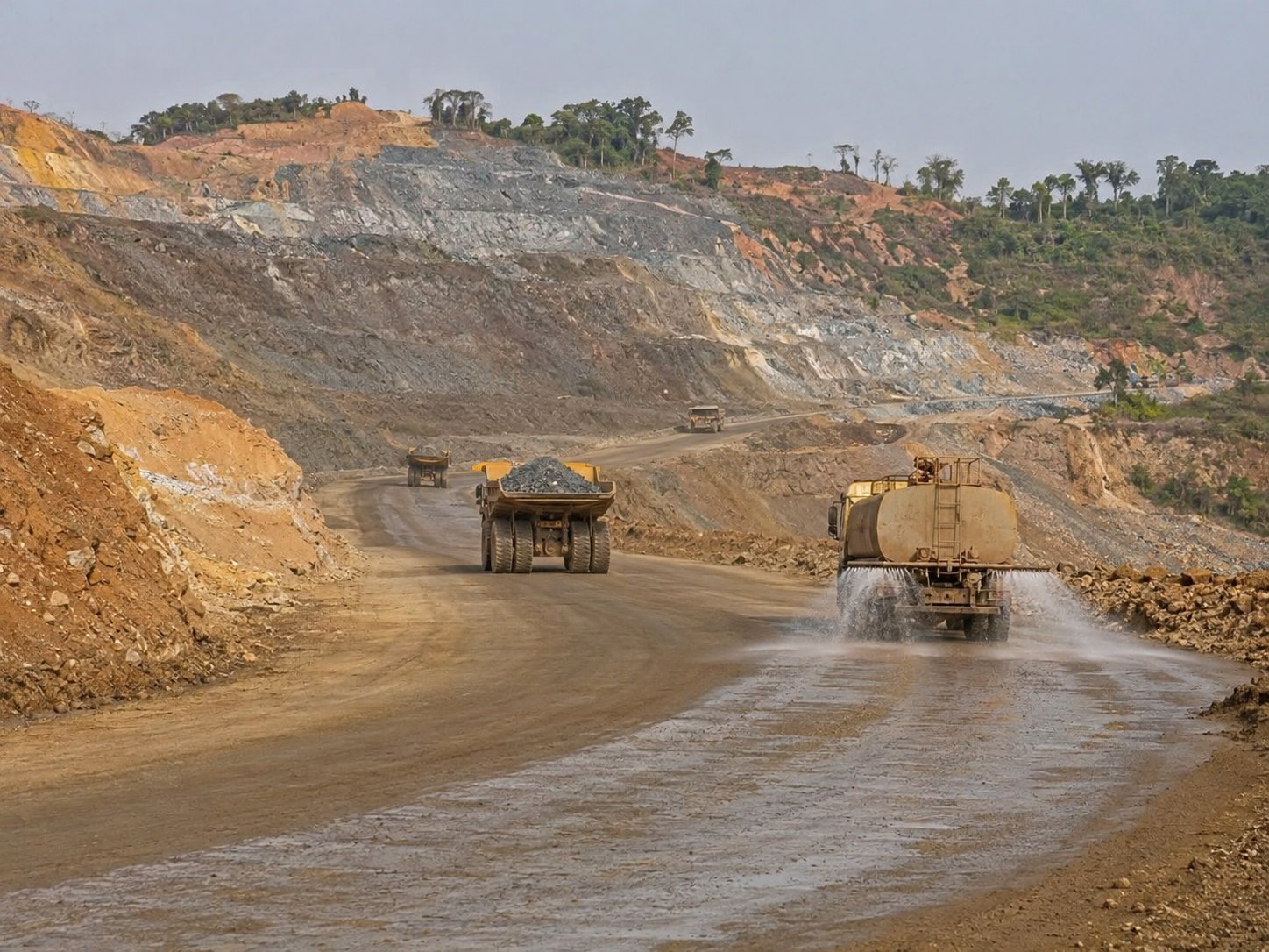 Tarkwa Haul Road Construction project image